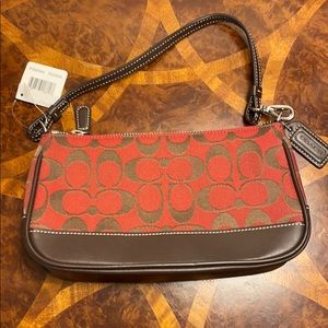 COACH signature Demi pouch